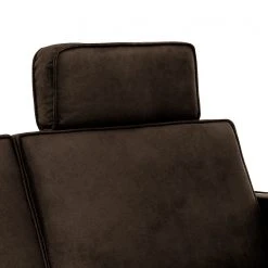 Loftscape Sofa Godow (2-Sitzer) - Microfaser Flavie: Dunkelbraun -Wohnzimmermöbel boutique en ligne 1000317060 220120 11543400369 DETAILS P000000001000317060