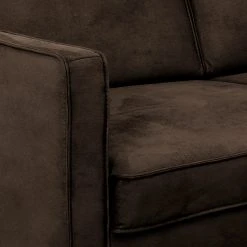 Loftscape Sofa Godow (2-Sitzer) - Microfaser Flavie: Dunkelbraun -Wohnzimmermöbel boutique en ligne 1000317060 220120 11543500373 DETAILS P000000001000317060