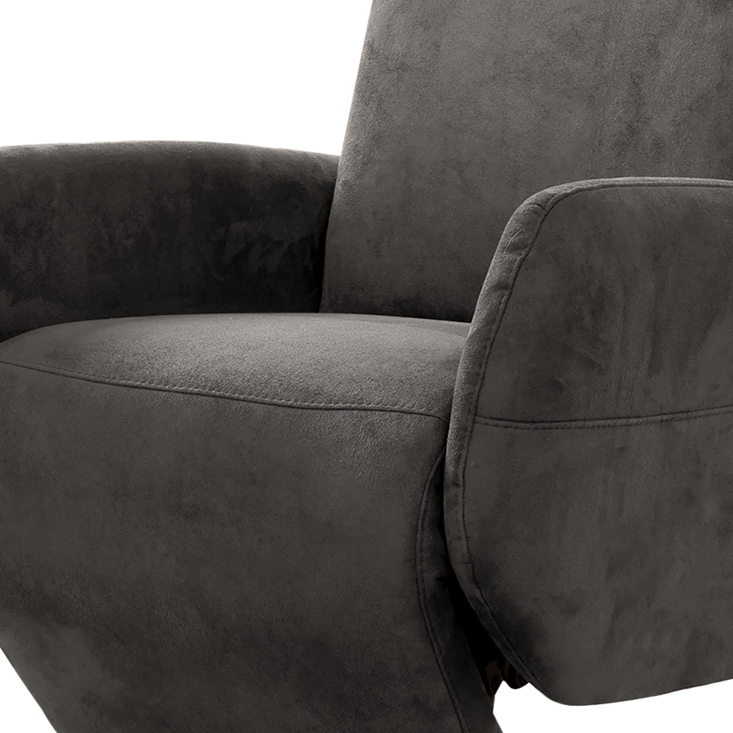 Loftscape Relaxsessel Gosport - Microfaser Flavie: Grau - Relaxfunktion - Ohne Aufstehhilfe - Manuelle Verstellung 8 Loftscape Relaxsessel Gosport - Microfaser Flavie: Grau - Relaxfunktion - Ohne Aufstehhilfe - Manuelle Verstellung – Bild 8