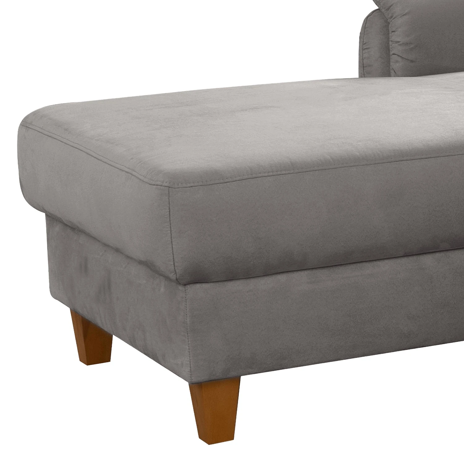 Loftscape Ecksofa Corvus - Microfaser Alais: Platin - Longchair davorstehend links - Mit Schlaffunktion 9 Loftscape Ecksofa Corvus - Microfaser Alais: Platin - Longchair davorstehend links - Mit Schlaffunktion – Bild 9