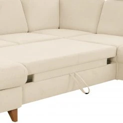 Loftscape Wohnlandschaft Gothem - Webstoff Palila: Creme - Ottomane davorstehend rechts - Mit Schlaffunktion -Wohnzimmermöbel boutique en ligne 1000317140 220120 11560301293 DETAILS P000000001000317140