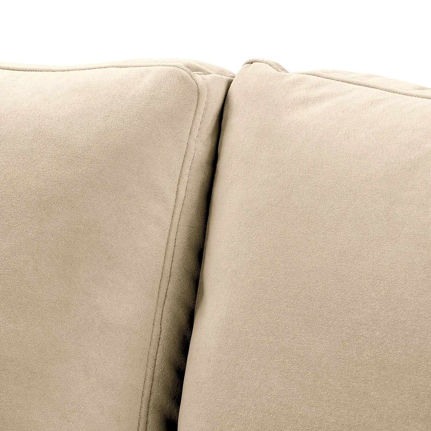 Norrwood Sofa Lobbes (3-Sitzer) - Samt Vaia: Creme 6 Norrwood Sofa Lobbes (3-Sitzer) - Samt Vaia: Creme – Bild 6