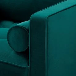 Norrwood Sofa Lobbes (2-Sitzer) - Samt Vaia: Dunkelgrün -Wohnzimmermöbel boutique en ligne 1000318773 220106 16470800262 DETAILS P000000001000318773