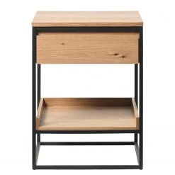 Red Living Beistelltisch Ratho II - Echtholzfurnier / Metall - Eiche / Schwarz 5 Red Living Beistelltisch Ratho II - Echtholzfurnier / Metall - Eiche / Schwarz -Wohnzimmermöbel boutique en ligne 1000319428 220107 10192800084 DETAILS P000000001000319428