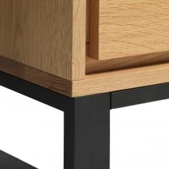 Loftscape Sideboard Limoges - Echtholzfurnier / Metall - Eiche / Schwarz 20 Loftscape Sideboard Limoges - Echtholzfurnier / Metall - Eiche / Schwarz -Wohnzimmermöbel boutique en ligne 1000319435 220107 101929000127 DETAILS P000000001000319435