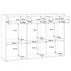 Loftscape Kommode Oliver -Wohnzimmermöbel boutique en ligne 1000324990 220203 150547000501 SKETCH DETAILS P000000001000324990 sketch