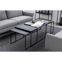 Red Living Couchtisch Zap I (3er-Set) - Marmor Schwarz Dekor / Schwarz 13 Red Living Couchtisch Zap I (3er-Set) - Marmor Schwarz Dekor / Schwarz -Wohnzimmermöbel boutique en ligne 1000325223 220118 14022200060 MOOD DETAILS P000000001000325223 mood
