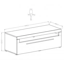 Loftscape Wohnwand Tyfta I (4-teilig) - Eiche Grandson Dekor -Wohnzimmermöbel boutique en ligne 1000327457 220125 13413500501 SKETCH DETAILS P000000001000327457 sketch 1
