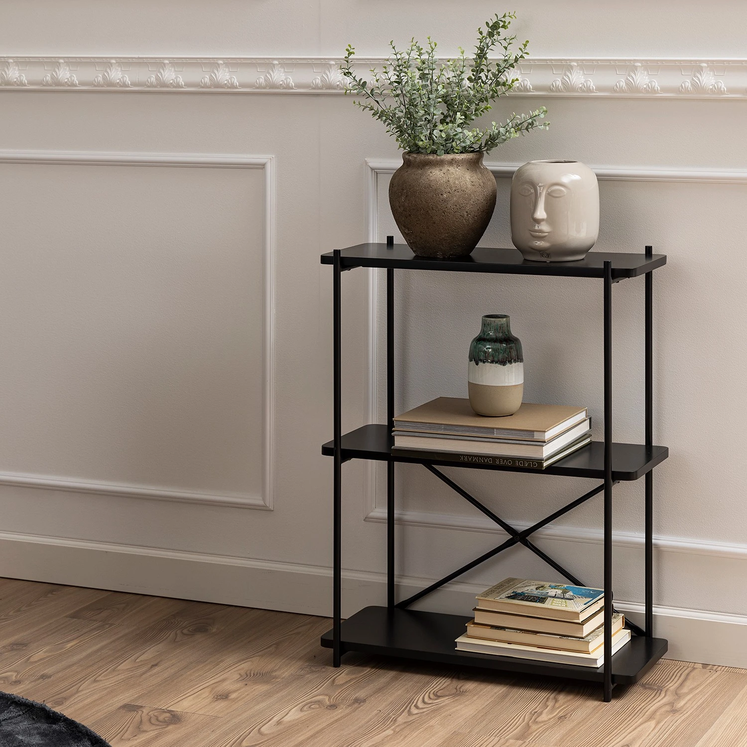 Red Living Regal Visby - Schwarz 3 Red Living Regal Visby - Schwarz – Bild 3