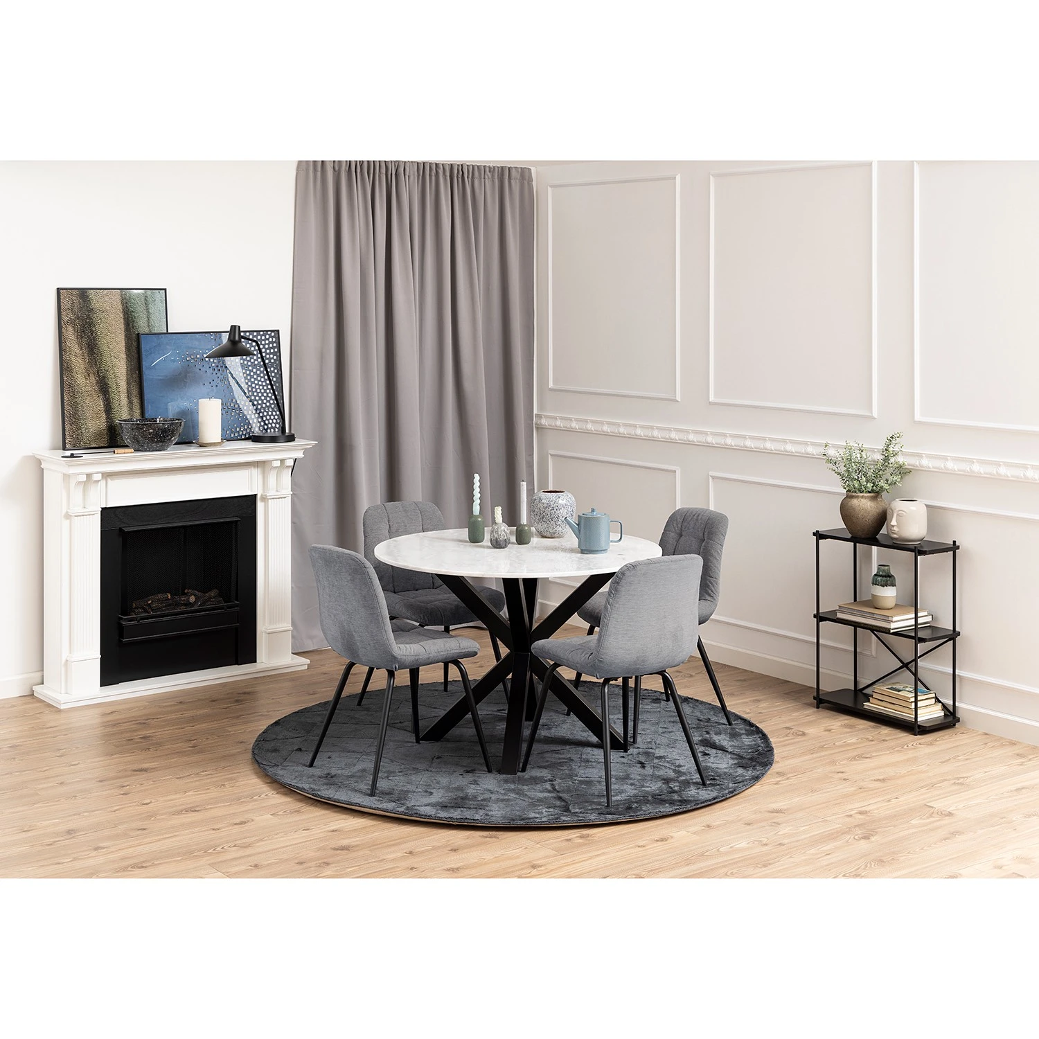 Red Living Regal Visby - Schwarz 2 Red Living Regal Visby - Schwarz – Bild 2