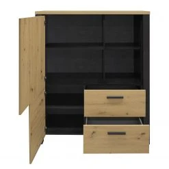 Red Living Highboard Zagora - Asteiche Dekor / Schwarz 9 Red Living Highboard Zagora - Asteiche Dekor / Schwarz -Wohnzimmermöbel boutique en ligne 1000329413 220203 15484300040 DETAILS P000000001000329413