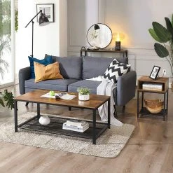 Red Living Beistelltisch Bettyhill III - Metall - Braun / Schwarz -Wohnzimmermöbel boutique en ligne 1000329430 220203 1615590021 MOOD DETAILS P000000001000329430 mood