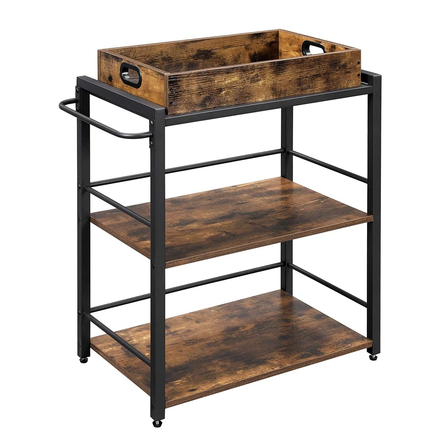 Red Living Servierwagen Leesville - Braun / Schwarz 4 Red Living Servierwagen Leesville - Braun / Schwarz – Bild 4