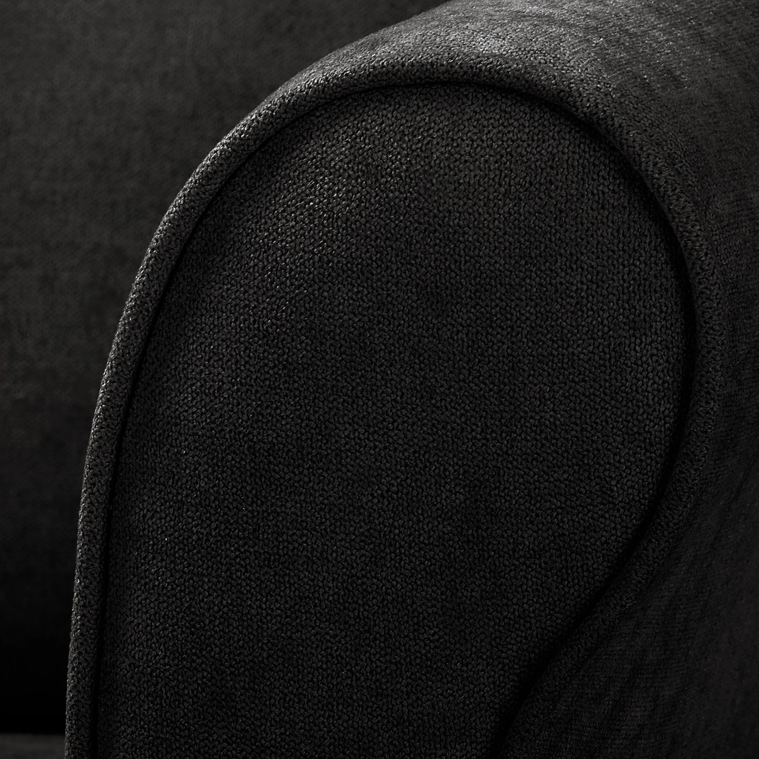 Norrwood Ohrensessel Ranu I - Microfaser Enza: Schwarz 9 Norrwood Ohrensessel Ranu I - Microfaser Enza: Schwarz – Bild 9