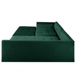 Norrwood Ecksofa Meyford - Samt Ravi: Antikgrün - Ottomane davorstehend rechts - Mit Hocker -Wohnzimmermöbel boutique en ligne 1000330133 220304 052 DETAILS P000000001000330133