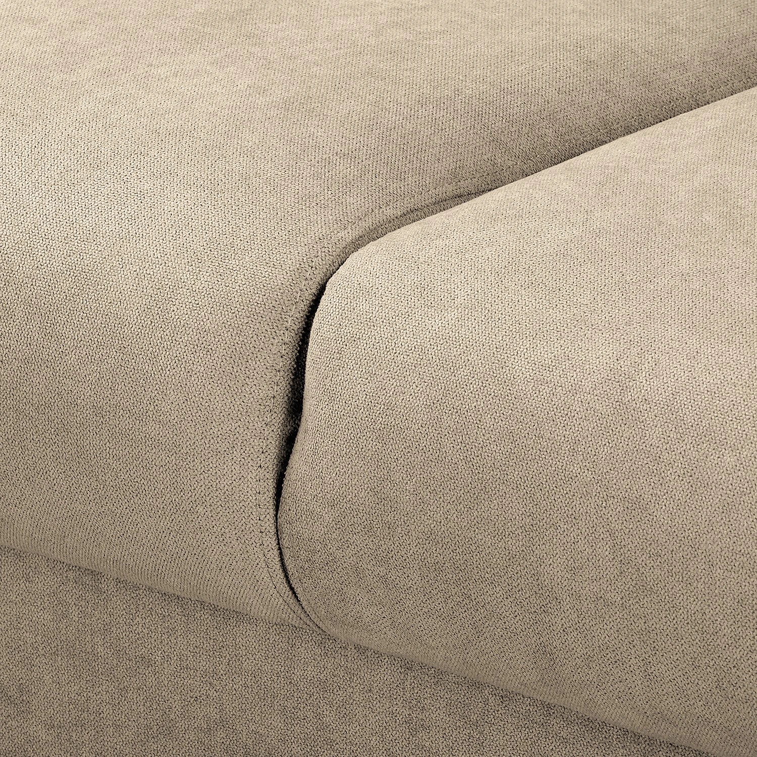 Norrwood Ecksofa Nante - Microfaser Enza: Creme - Ottomane davorstehend rechts 11 Norrwood Ecksofa Nante - Microfaser Enza: Creme - Ottomane davorstehend rechts – Bild 11