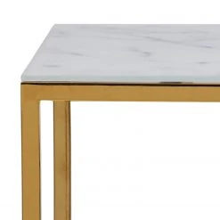 Fredriks Regal Katori II - Glas / Metall - Marmor Weiß Dekor / Gold -Wohnzimmermöbel boutique en ligne 1000330565 220208 14503100080 DETAILS P000000001000330565