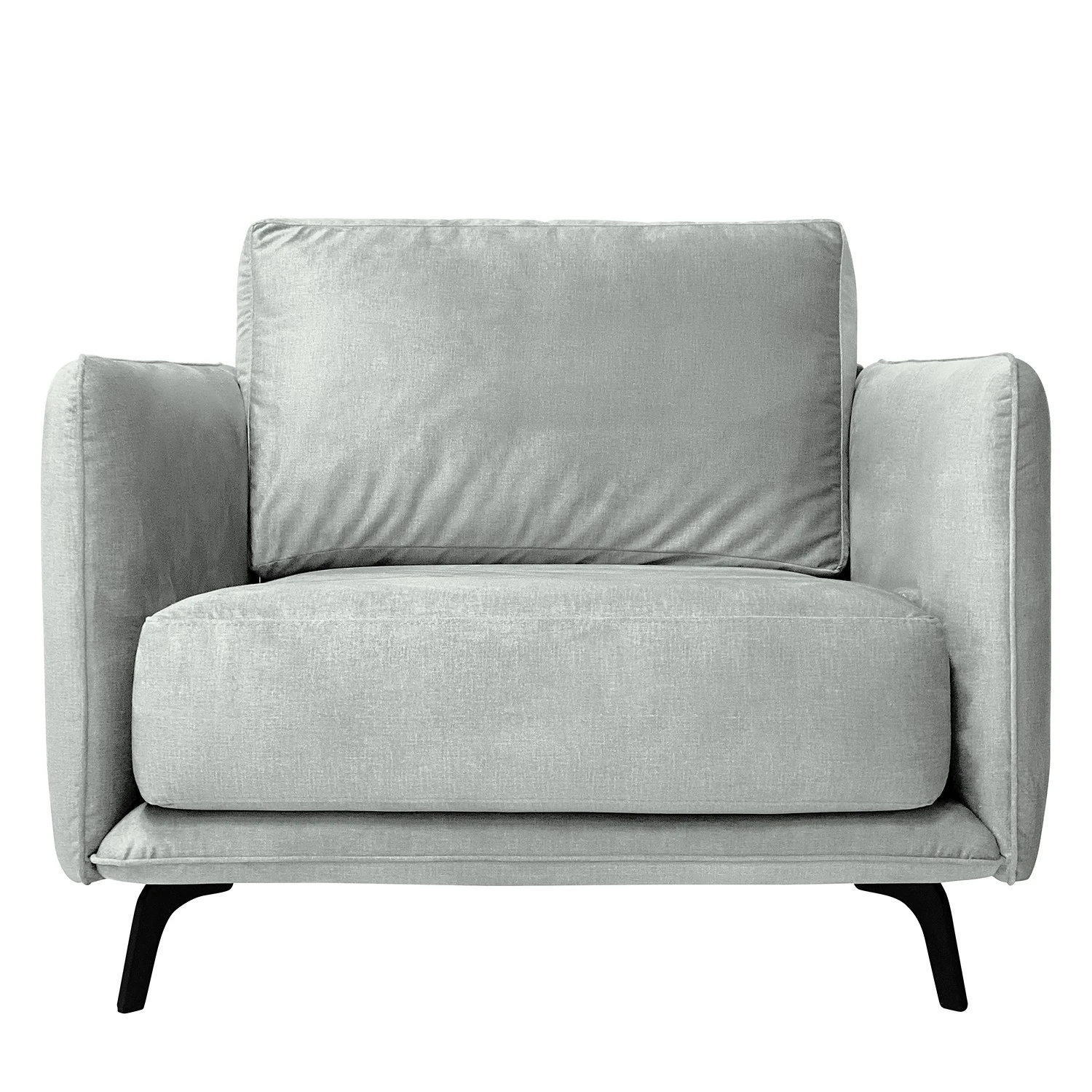 Norrwood Sofa Frederike (1,5-Sitzer) - Microfaser Faria: Blaugrau 2 Norrwood Sofa Frederike (1,5-Sitzer) - Microfaser Faria: Blaugrau – Bild 2