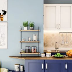 Red Living Wandregal Papasan - Metall - Kiefer Dekor / Schwarz 9 Red Living Wandregal Papasan - Metall - Kiefer Dekor / Schwarz -Wohnzimmermöbel boutique en ligne 1000333685 220302 022 MOOD DETAILS P000000001000333685 mood