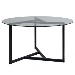 Loftscape Couchtisch Tartas - Glas / Metall - Schwarz -Wohnzimmermöbel boutique en ligne 1000333691 220302 030 DETAILS P000000001000333691