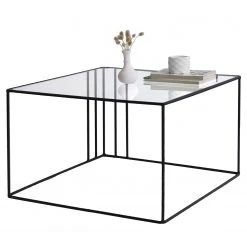 Loftscape Couchtisch Osiris - Glas / Metall - Schwarz -Wohnzimmermöbel boutique en ligne 1000333705 220302 031 DETAILS P000000001000333705