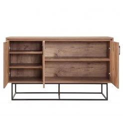 Red Living Sideboard Yopal I - Metall - Kiefer Dekor / Schwarz 14 Red Living Sideboard Yopal I - Metall - Kiefer Dekor / Schwarz -Wohnzimmermöbel boutique en ligne 1000333720 220302 031 DETAILS P000000001000333720