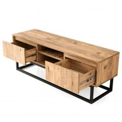 Red Living TV-Lowboard Boddington I - Kiefer Dekor / Schwarz 10 Red Living TV-Lowboard Boddington I - Kiefer Dekor / Schwarz -Wohnzimmermöbel boutique en ligne 1000333727 220302 030 DETAILS P000000001000333727