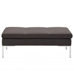 Studio Copenhagen Polsterhocker Madison - Webstoff Anda II: Anthrazit -Wohnzimmermöbel boutique en ligne 1000333855 220301 040 DETAILS P000000001000333855