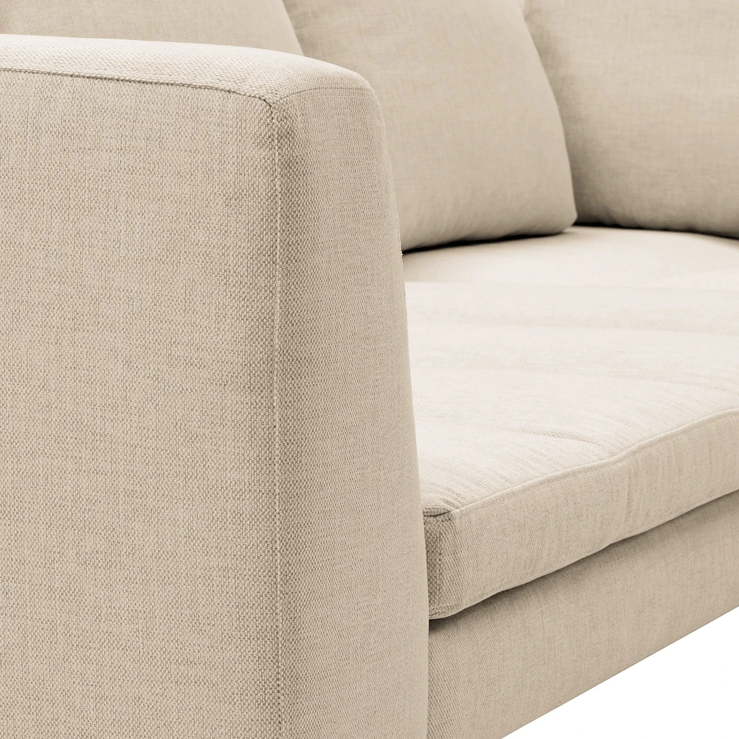 Studio Copenhagen Ecksofa Madison I - Webstoff Saia: Beige - Breite: 319 cm - Ottomane davorstehend rechts 5 Studio Copenhagen Ecksofa Madison I - Webstoff Saia: Beige - Breite: 319 cm - Ottomane davorstehend rechts – Bild 5