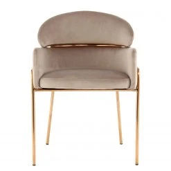 INSTYLE by Kayoom Armlehnenstuhl Elva - Taupe / Gold 12 INSTYLE by Kayoom Armlehnenstuhl Elva - Taupe / Gold -Wohnzimmermöbel boutique en ligne 1000335713 220223 030 DETAILS P000000001000335713