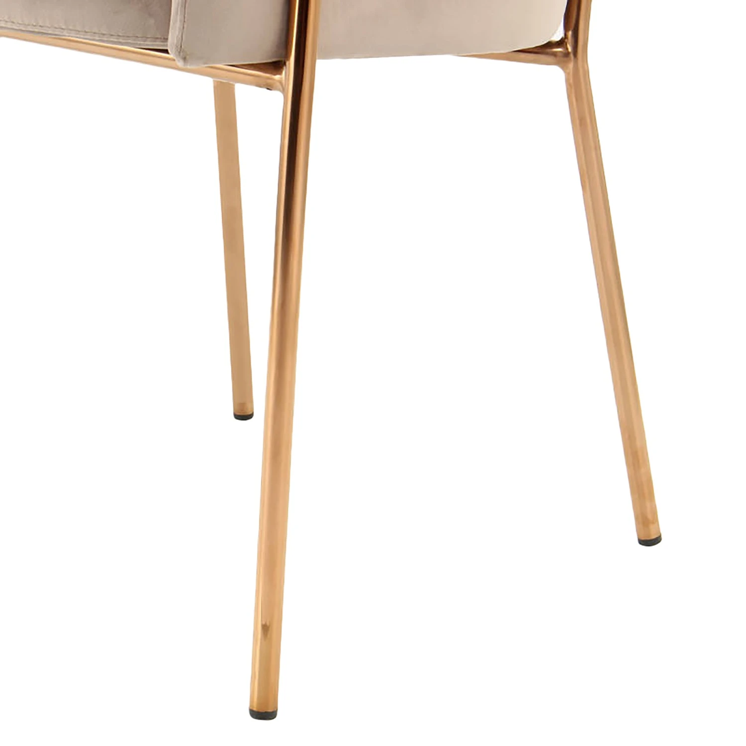 INSTYLE by Kayoom Armlehnenstuhl Elva - Taupe / Gold 9 INSTYLE by Kayoom Armlehnenstuhl Elva - Taupe / Gold – Bild 9