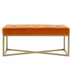 INSTYLE by Kayoom Polsterbank Diaz - Orange 8 INSTYLE by Kayoom Polsterbank Diaz - Orange -Wohnzimmermöbel boutique en ligne 1000335719 220223 030 DETAILS P000000001000335719