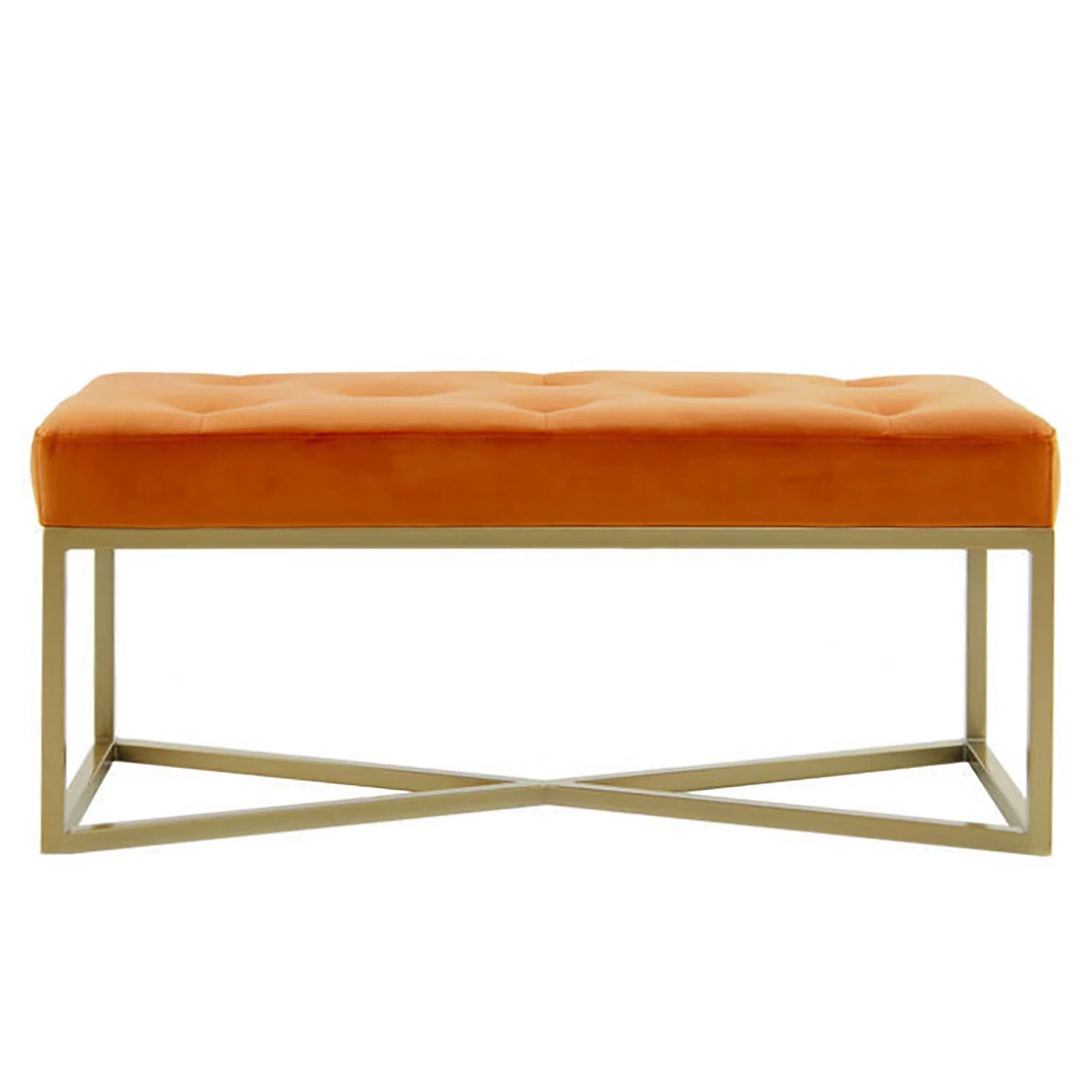 INSTYLE by Kayoom Polsterbank Diaz - Orange 3 INSTYLE by Kayoom Polsterbank Diaz - Orange – Bild 3