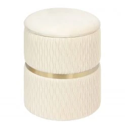 INSTYLE by Kayoom Polsterhocker Milas (2er-Set) - Creme -Wohnzimmermöbel boutique en ligne 1000335746 220223 034 DETAILS P000000001000335746