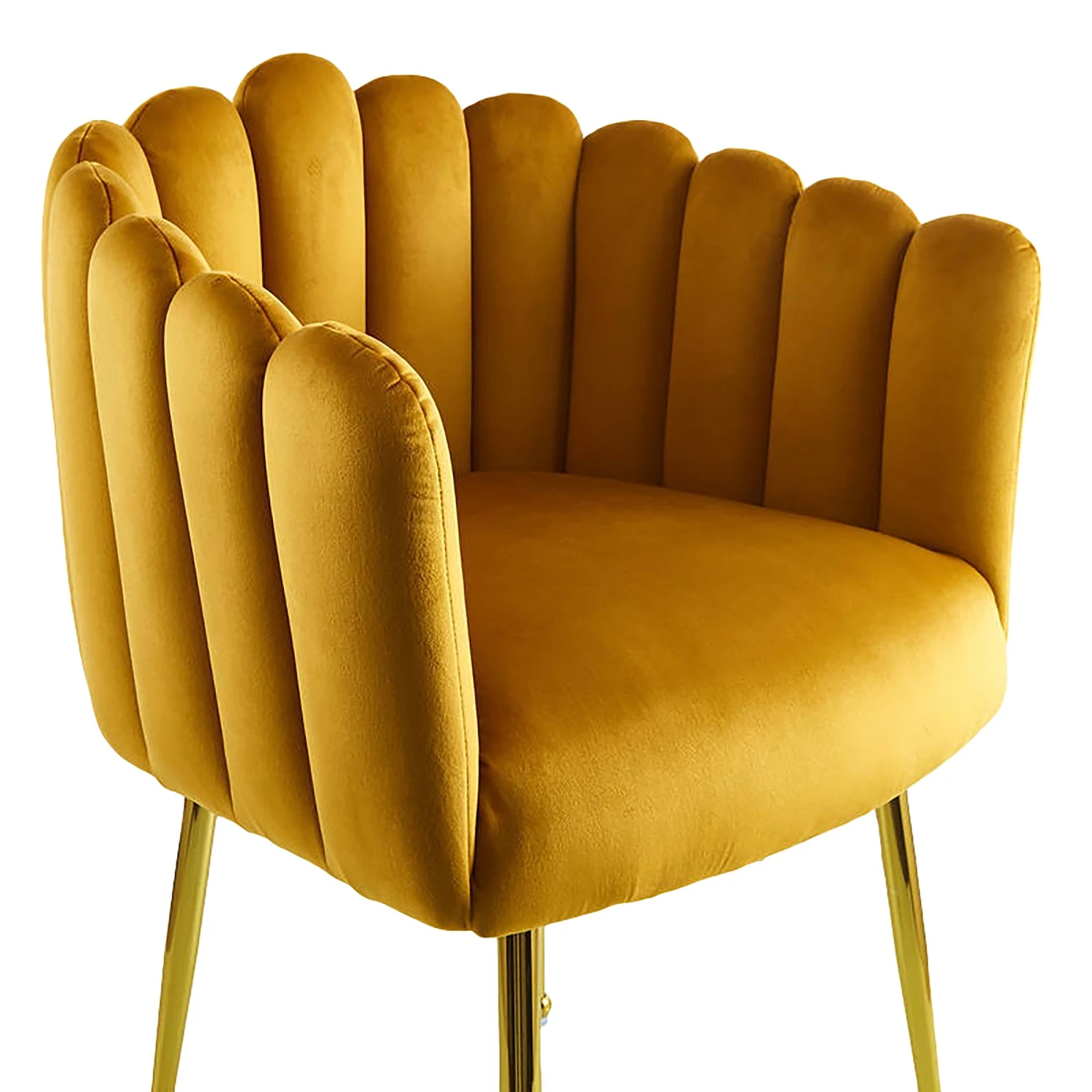 INSTYLE by Kayoom Armlehnenstuhl Mucha - Goldgelb 6 INSTYLE by Kayoom Armlehnenstuhl Mucha - Goldgelb – Bild 6