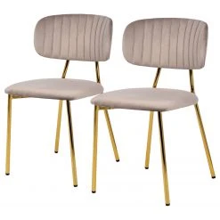 INSTYLE by Kayoom Polsterstuhl Kian (2er-Set) - Sahara