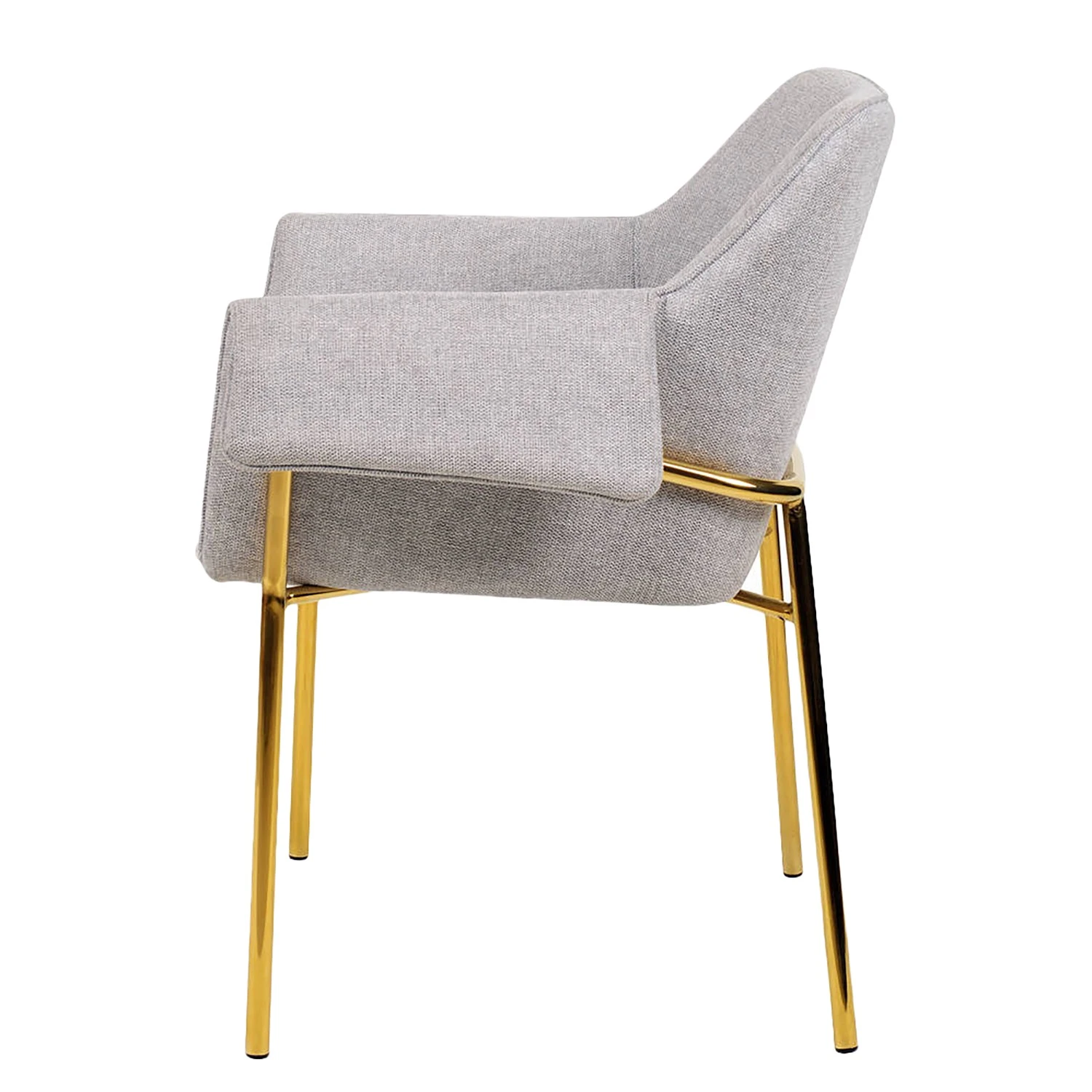 INSTYLE by Kayoom Armlehnenstuhl Kelsey - Lichtgrau 4 INSTYLE by Kayoom Armlehnenstuhl Kelsey - Lichtgrau – Bild 4