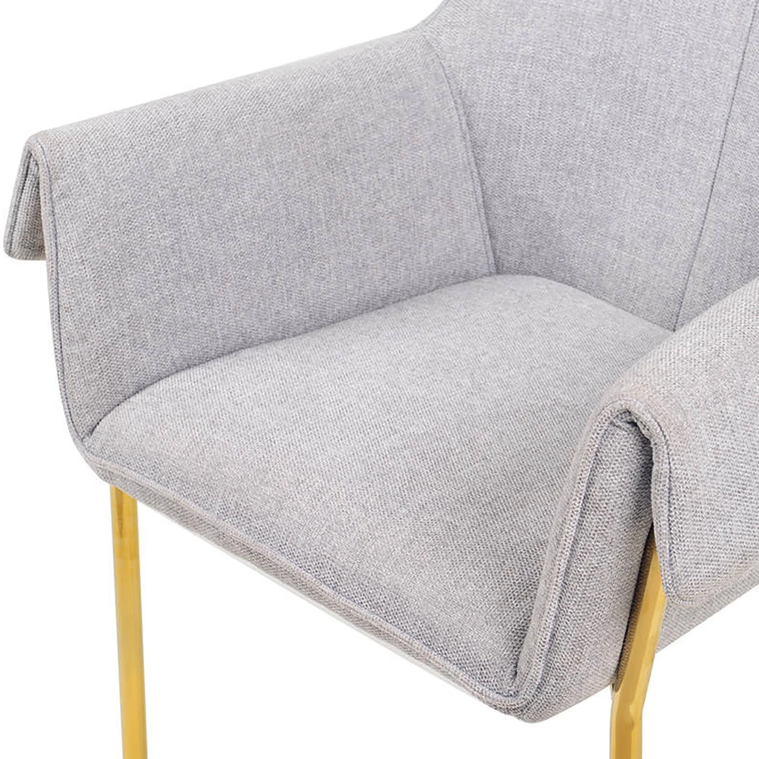 INSTYLE by Kayoom Armlehnenstuhl Kelsey - Lichtgrau 6 INSTYLE by Kayoom Armlehnenstuhl Kelsey - Lichtgrau – Bild 6