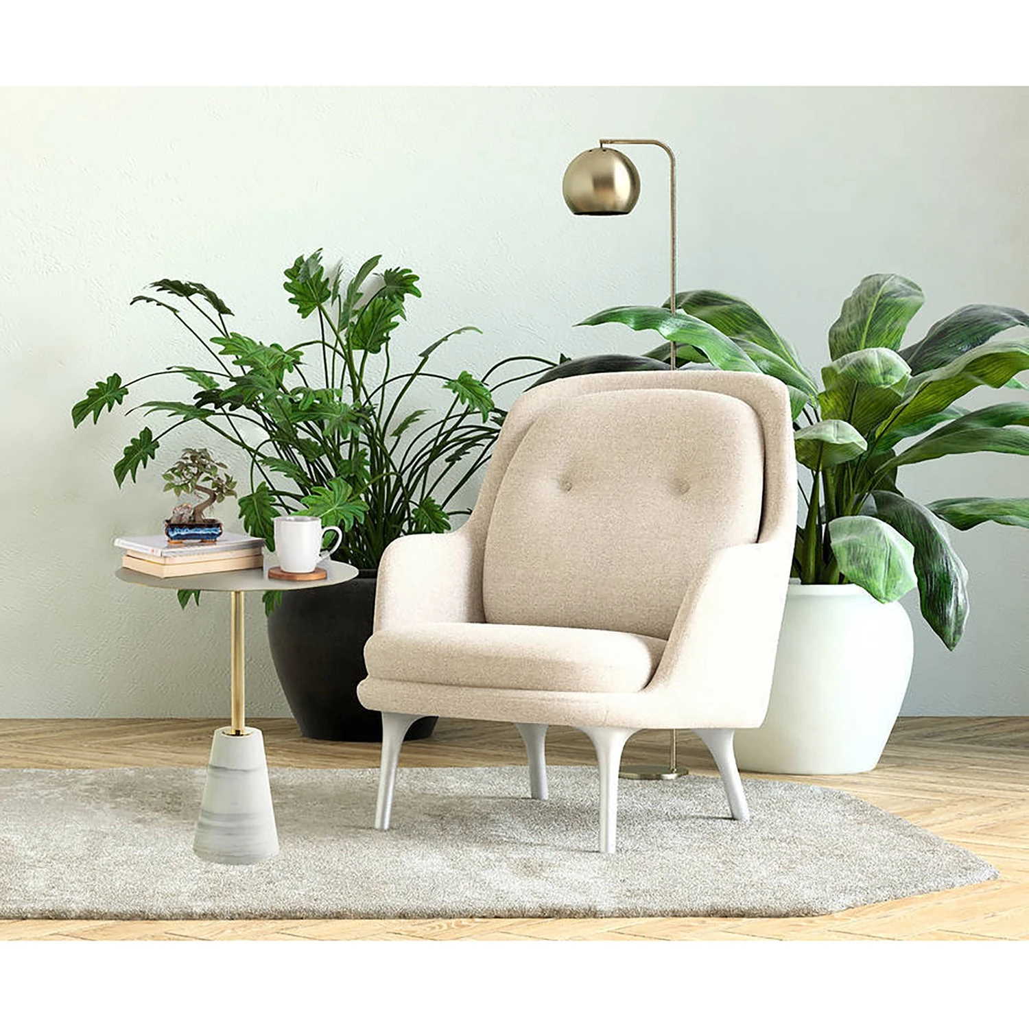 INSTYLE by Kayoom Beistelltisch Rocio 300 - Marmor Weiß 2 INSTYLE by Kayoom Beistelltisch Rocio 300 - Marmor Weiß – Bild 2