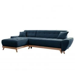 Norrwood Ecksofa Surribas - Webstoff Lark: Dunkelblau