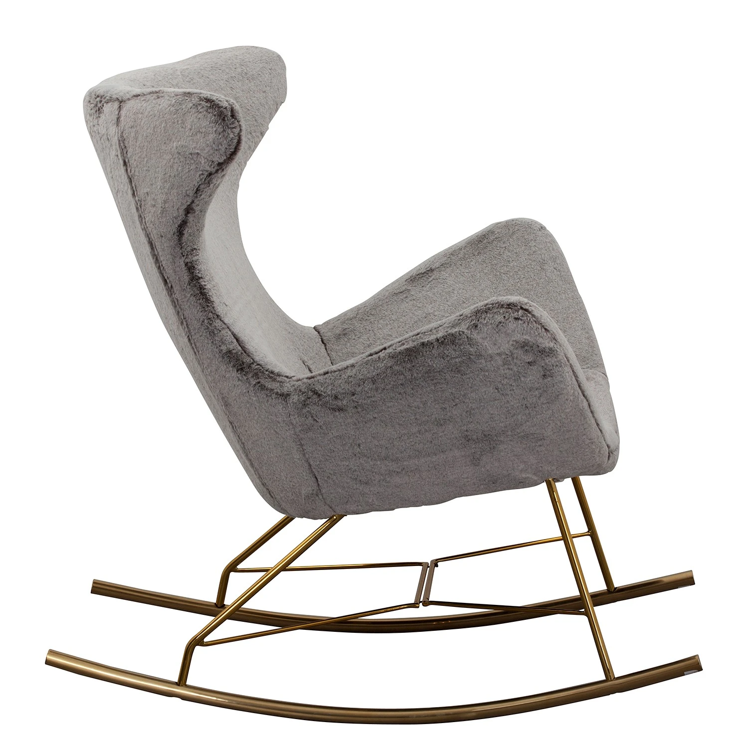 Naturoo Schaukelstuhl Nürnberg - Teddyfell - Lichtgrau 4 Naturoo Schaukelstuhl Nürnberg - Teddyfell - Lichtgrau – Bild 4