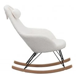 Naturoo Schaukelstuhl Newman - Teddyfell - Weiß -Wohnzimmermöbel boutique en ligne 1000339498 220329 040 DETAILS P000000001000339498
