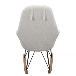 Naturoo Schaukelstuhl Newman - Teddyfell - Weiß -Wohnzimmermöbel boutique en ligne 1000339498 220329 050 DETAILS P000000001000339498