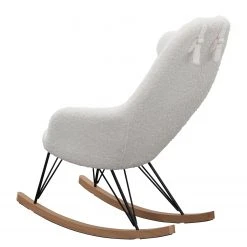 Naturoo Schaukelstuhl Newman - Teddyfell - Weiß -Wohnzimmermöbel boutique en ligne 1000339498 220329 060 DETAILS P000000001000339498