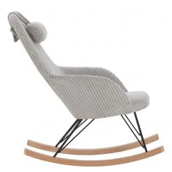 Norrwood Schaukelstuhl Silvassa - Cord - Grau -Wohnzimmermöbel boutique en ligne 1000339550 220329 040 DETAILS P000000001000339550