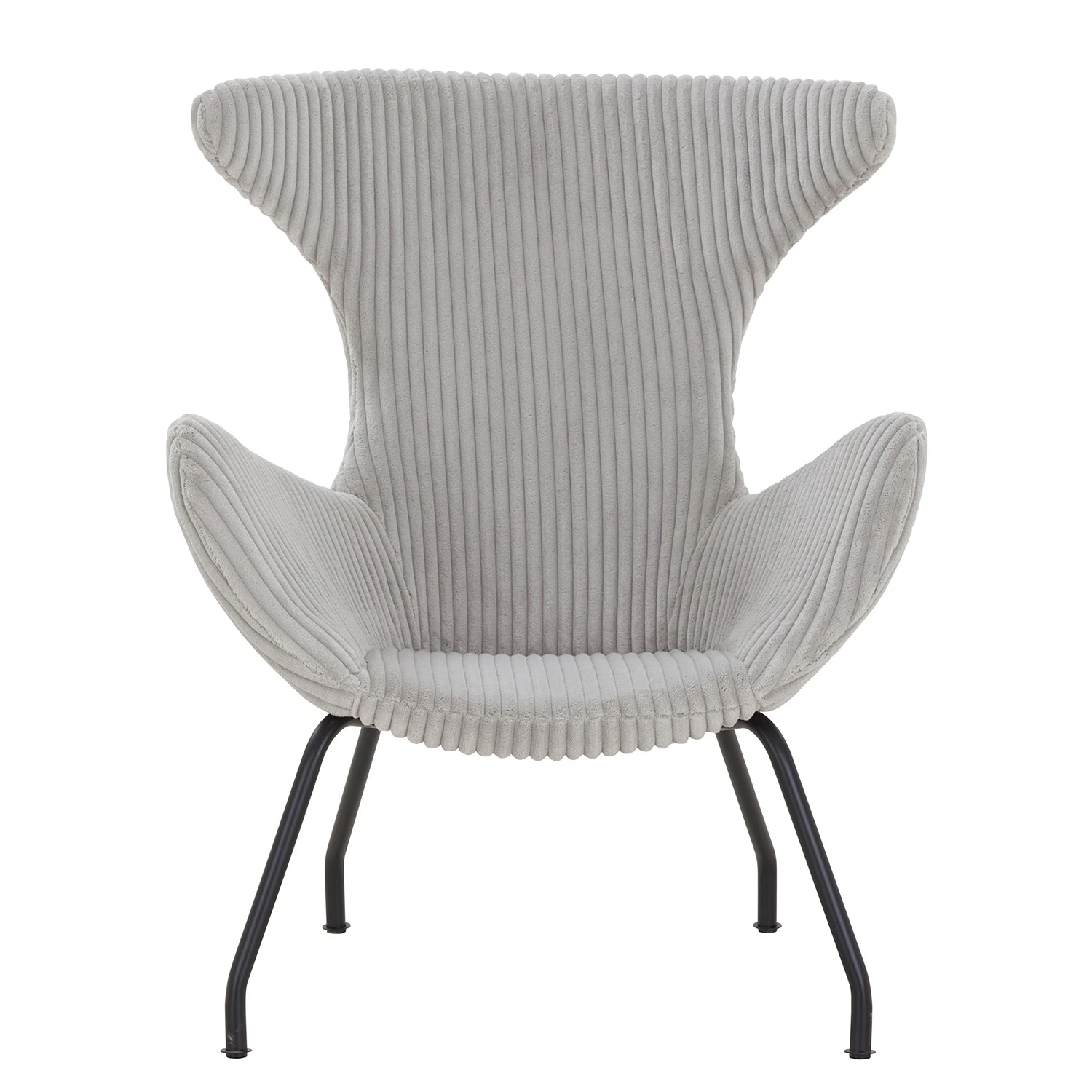 Norrwood Relaxsessel Sierpe - Cord - Grau 3 Norrwood Relaxsessel Sierpe - Cord - Grau – Bild 3