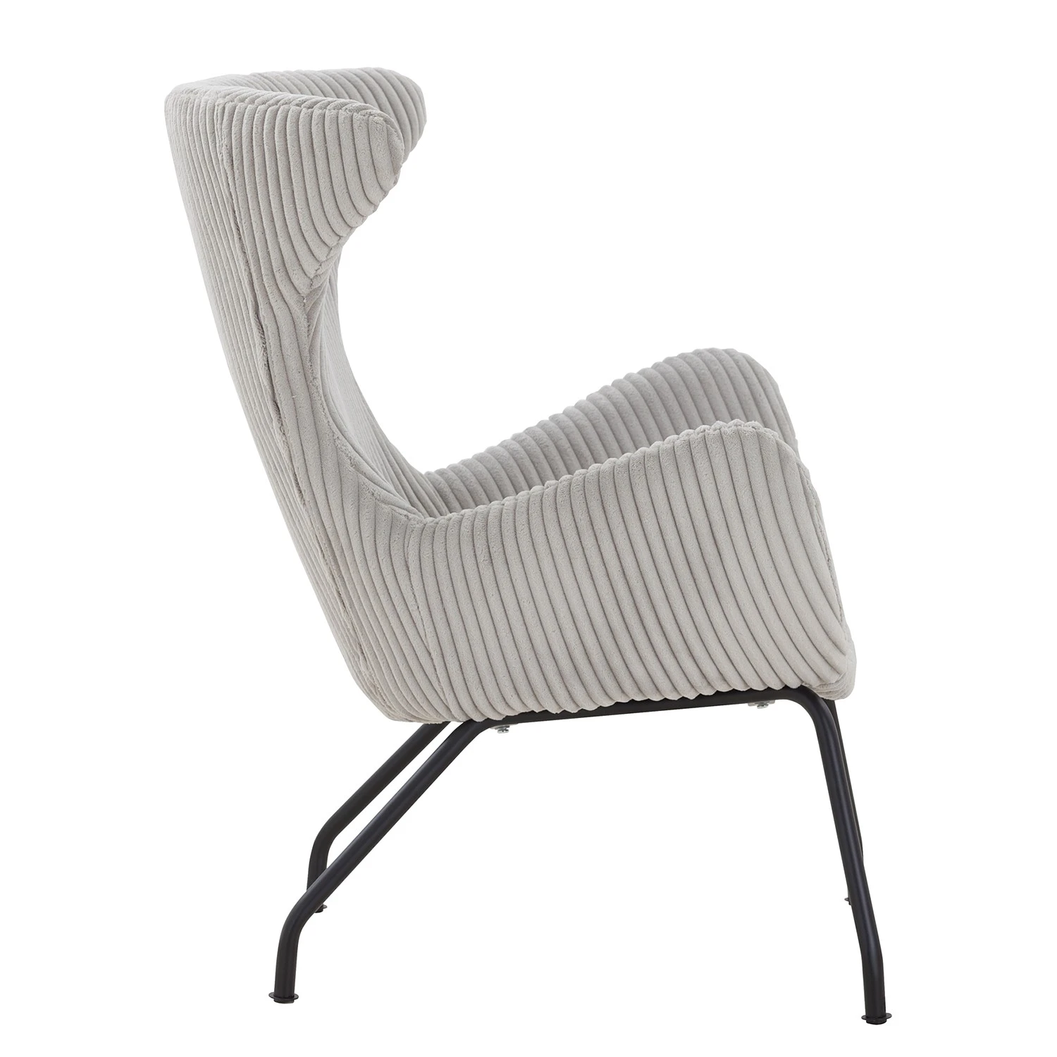 Norrwood Relaxsessel Sierpe - Cord - Grau 4 Norrwood Relaxsessel Sierpe - Cord - Grau – Bild 4