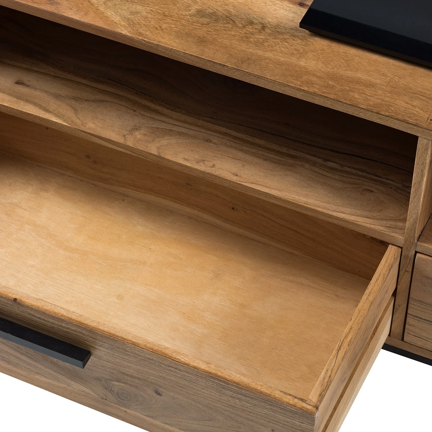 Ars manufacti TV-Lowboard Woodson V - Akazie massiv / Metall - Akazie Hellbraun 7 Ars manufacti TV-Lowboard Woodson V - Akazie massiv / Metall - Akazie Hellbraun – Bild 7