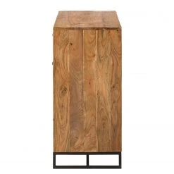 Ars manufacti Kommode Woodson - Akazie massiv / Metall - Akazie Hellbraun -Wohnzimmermöbel boutique en ligne 1000339811 220311 040 DETAILS P000000001000339811