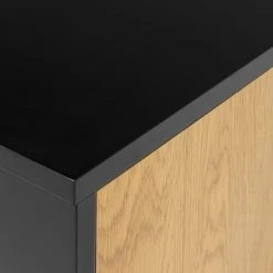 Red Living Sideboard Coogee III - Eiche Dekor / Schwarz 16 Red Living Sideboard Coogee III - Eiche Dekor / Schwarz -Wohnzimmermöbel boutique en ligne 1000340384 220318 070 DETAILS P000000001000340384